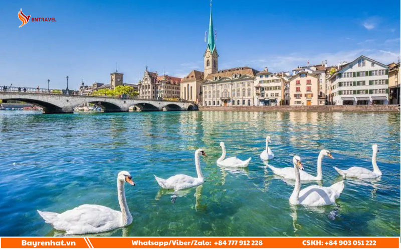 Vé máy bay đi Zurich khởi hành từ TP. Hồ Chí Minh (SGN- ZRH)