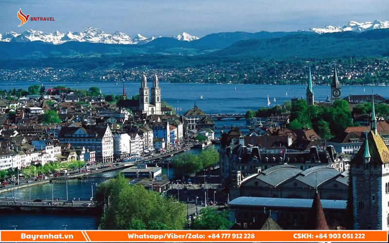 Vé máy bay đi Zurich khởi hành từ TP. Hồ Chí Minh (SGN- ZRH)